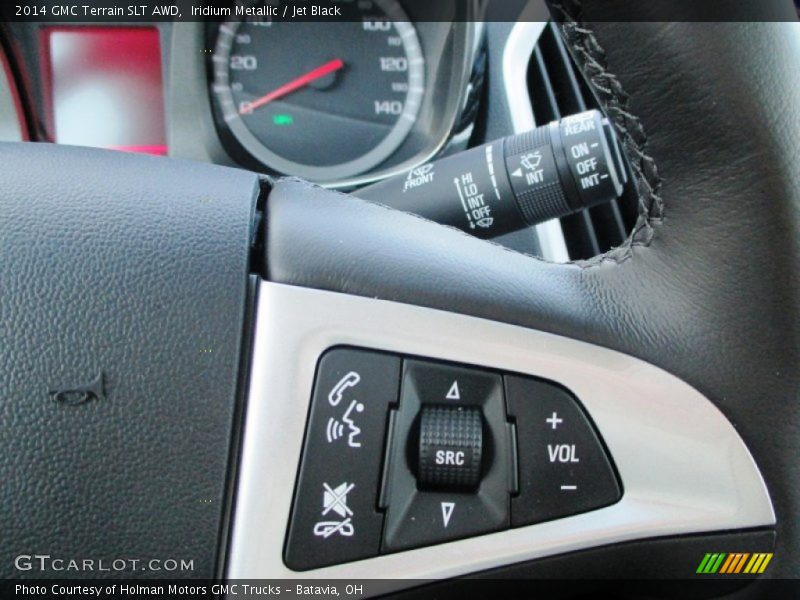 Iridium Metallic / Jet Black 2014 GMC Terrain SLT AWD
