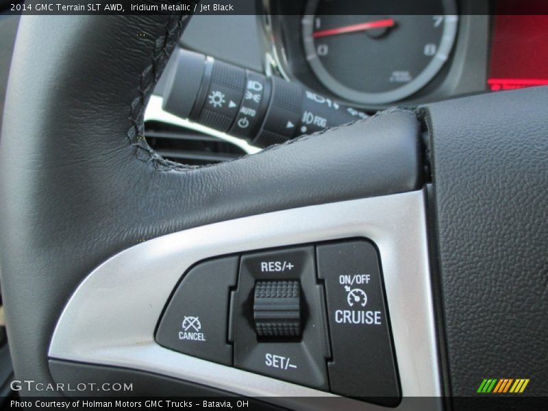 Iridium Metallic / Jet Black 2014 GMC Terrain SLT AWD