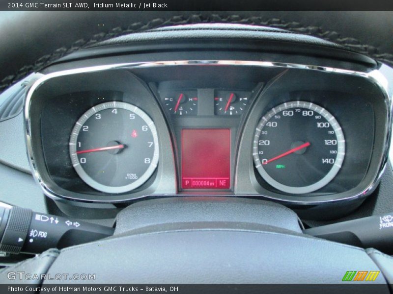 Iridium Metallic / Jet Black 2014 GMC Terrain SLT AWD