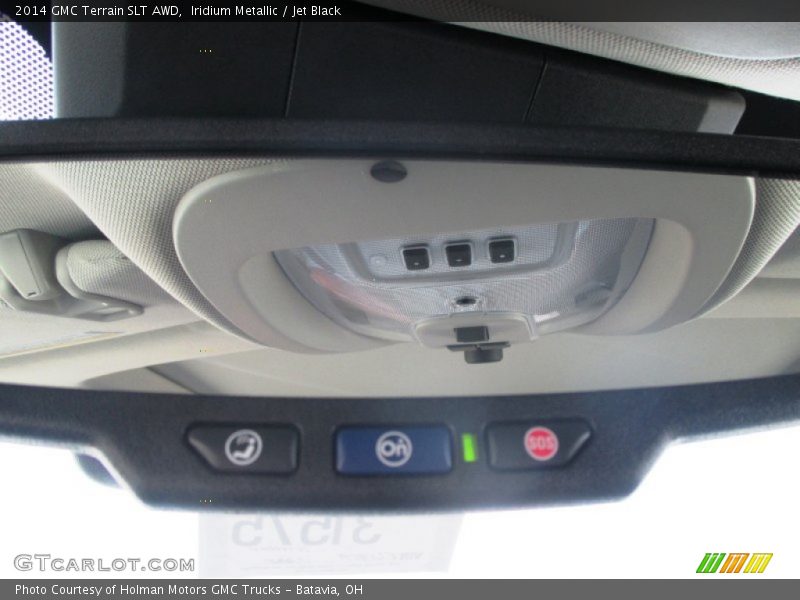 Iridium Metallic / Jet Black 2014 GMC Terrain SLT AWD