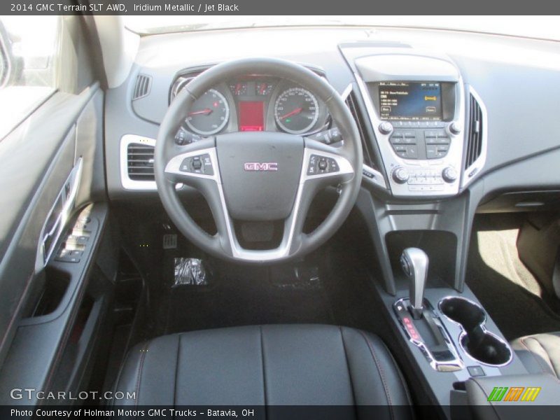 Iridium Metallic / Jet Black 2014 GMC Terrain SLT AWD