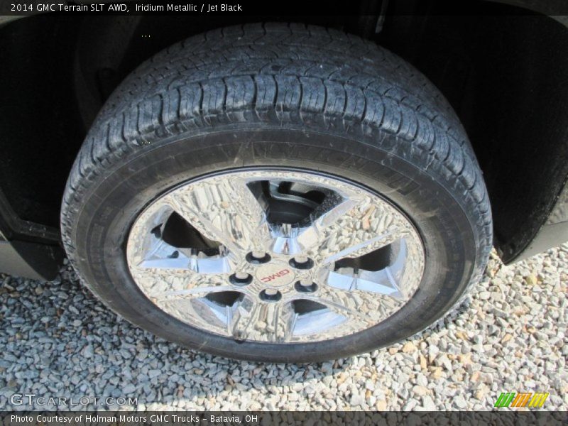 Iridium Metallic / Jet Black 2014 GMC Terrain SLT AWD