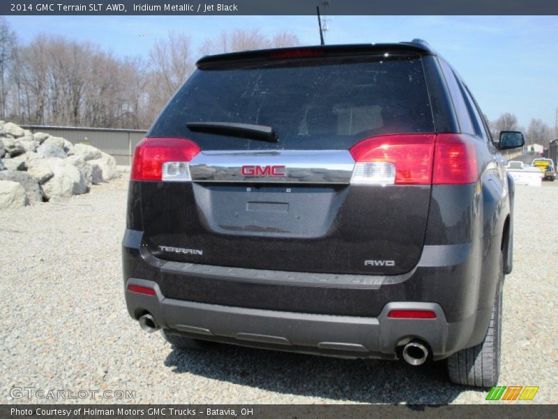 Iridium Metallic / Jet Black 2014 GMC Terrain SLT AWD