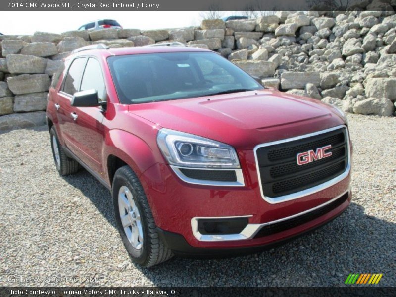 Crystal Red Tintcoat / Ebony 2014 GMC Acadia SLE