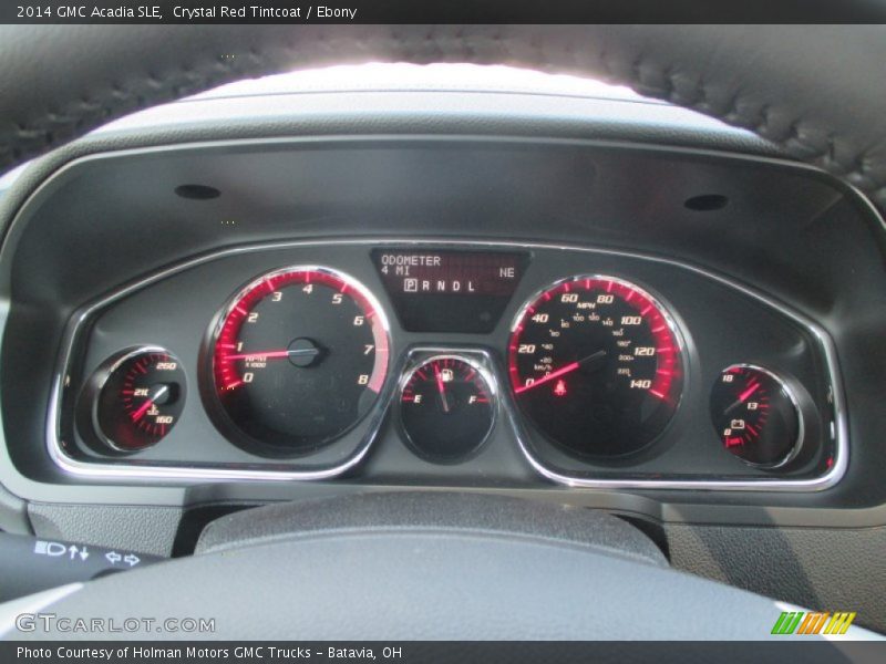 Crystal Red Tintcoat / Ebony 2014 GMC Acadia SLE