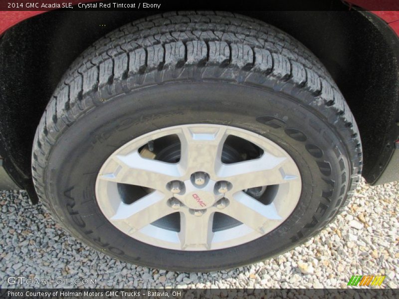 Crystal Red Tintcoat / Ebony 2014 GMC Acadia SLE