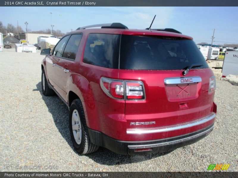 Crystal Red Tintcoat / Ebony 2014 GMC Acadia SLE