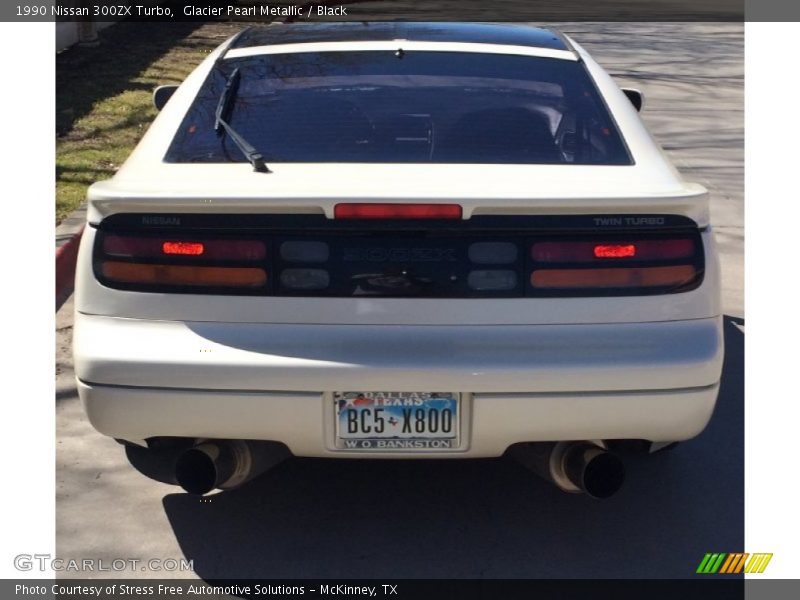 Glacier Pearl Metallic / Black 1990 Nissan 300ZX Turbo