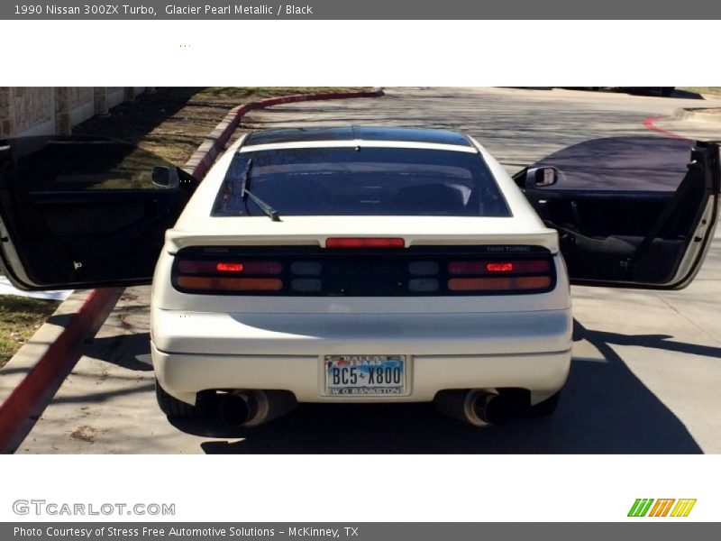Glacier Pearl Metallic / Black 1990 Nissan 300ZX Turbo