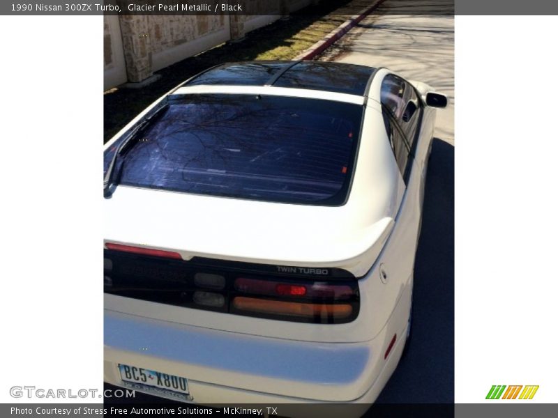 Glacier Pearl Metallic / Black 1990 Nissan 300ZX Turbo