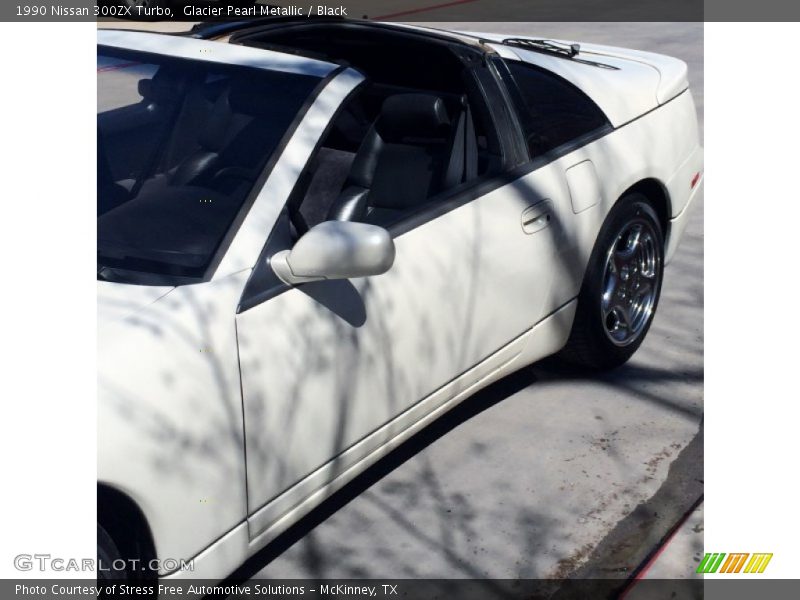 Glacier Pearl Metallic / Black 1990 Nissan 300ZX Turbo