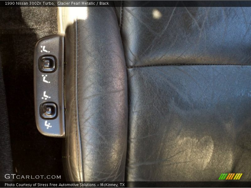 Glacier Pearl Metallic / Black 1990 Nissan 300ZX Turbo