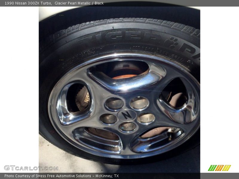 Glacier Pearl Metallic / Black 1990 Nissan 300ZX Turbo