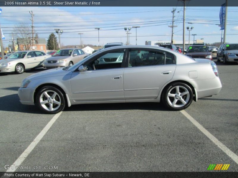 Sheer Silver Metallic / Frost 2006 Nissan Altima 3.5 SE