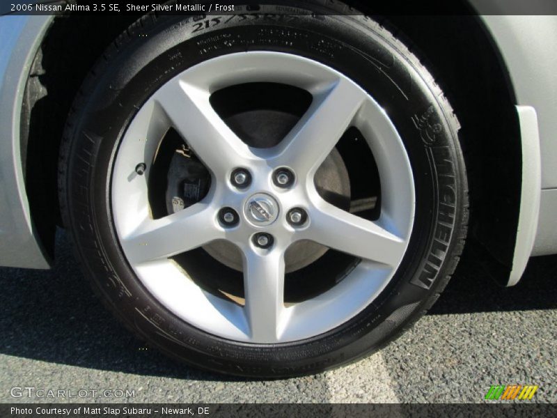 Sheer Silver Metallic / Frost 2006 Nissan Altima 3.5 SE