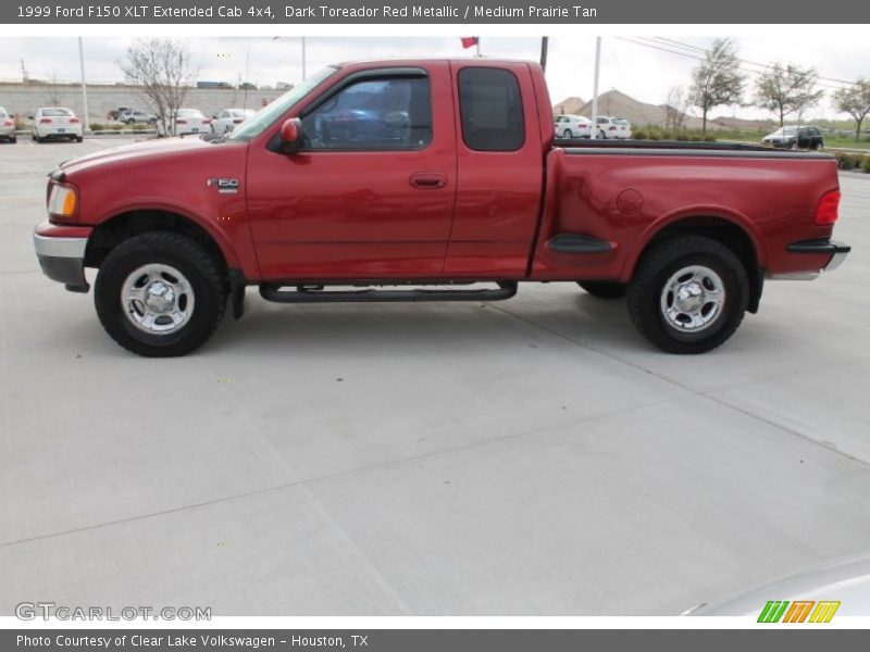  1999 F150 XLT Extended Cab 4x4 Dark Toreador Red Metallic