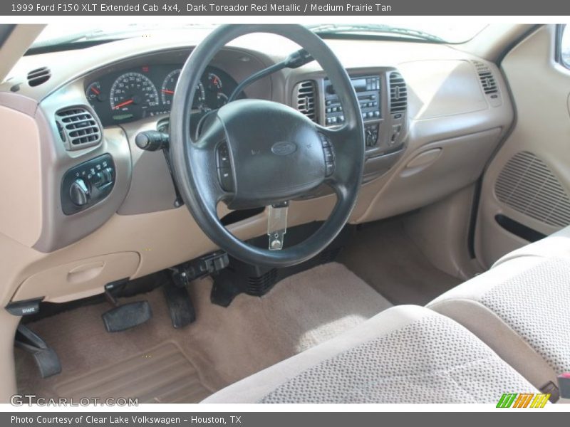 Medium Prairie Tan Interior - 1999 F150 XLT Extended Cab 4x4 