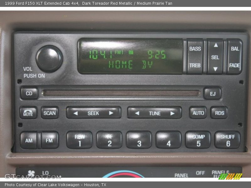 Audio System of 1999 F150 XLT Extended Cab 4x4