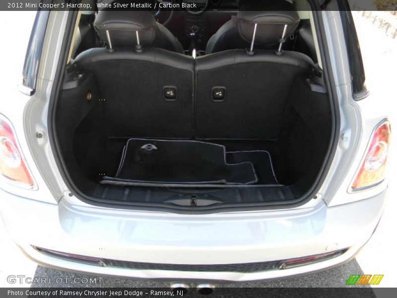 White Silver Metallic / Carbon Black 2012 Mini Cooper S Hardtop