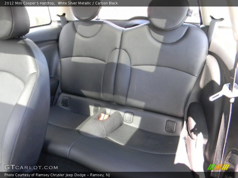 White Silver Metallic / Carbon Black 2012 Mini Cooper S Hardtop