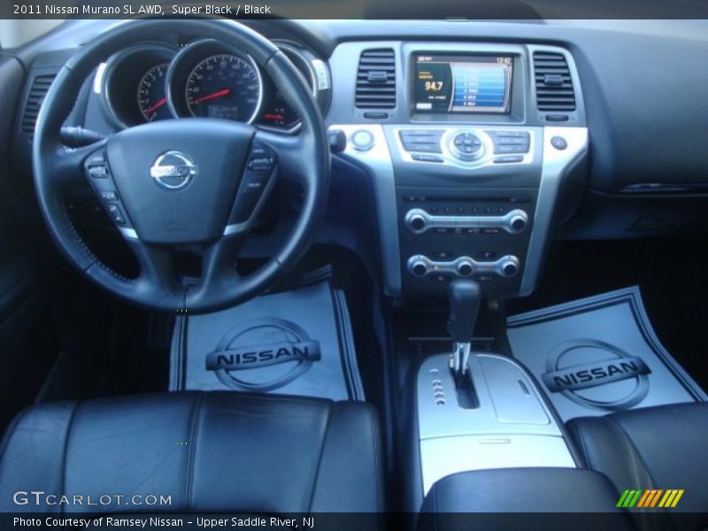 Super Black / Black 2011 Nissan Murano SL AWD