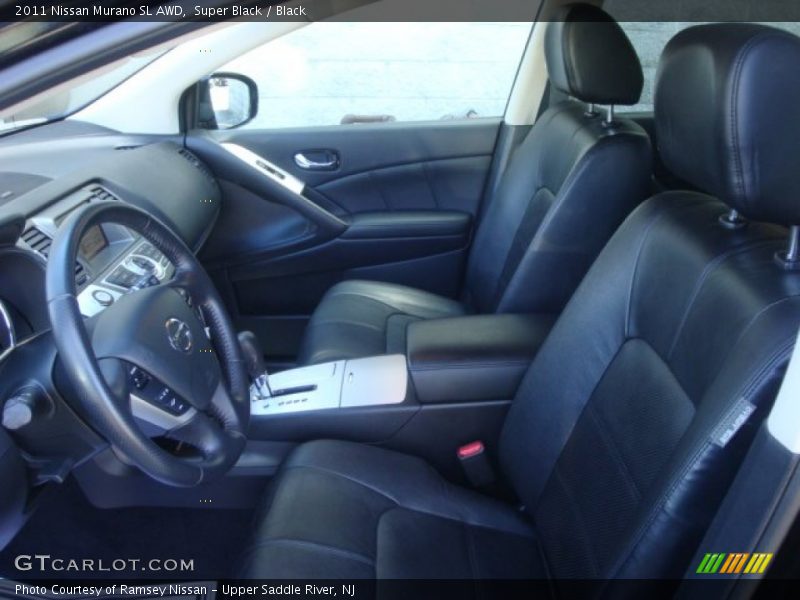 Super Black / Black 2011 Nissan Murano SL AWD