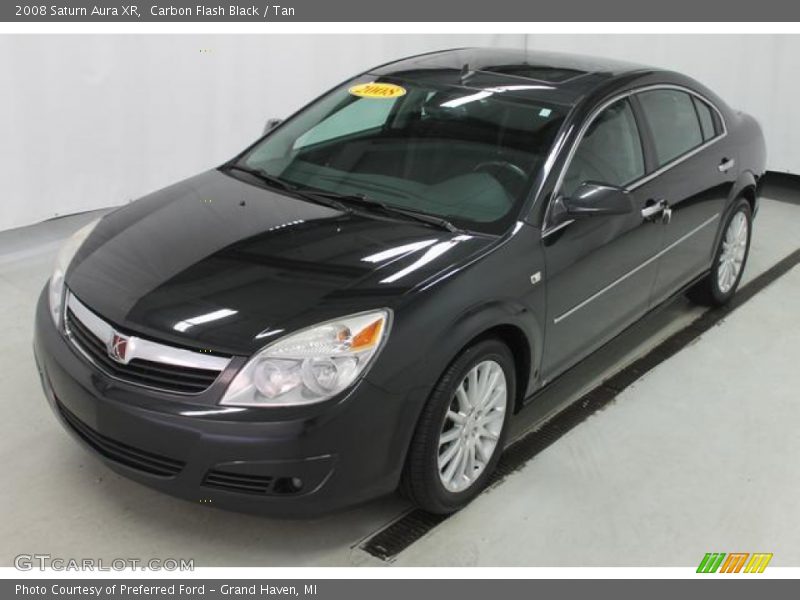 Carbon Flash Black / Tan 2008 Saturn Aura XR