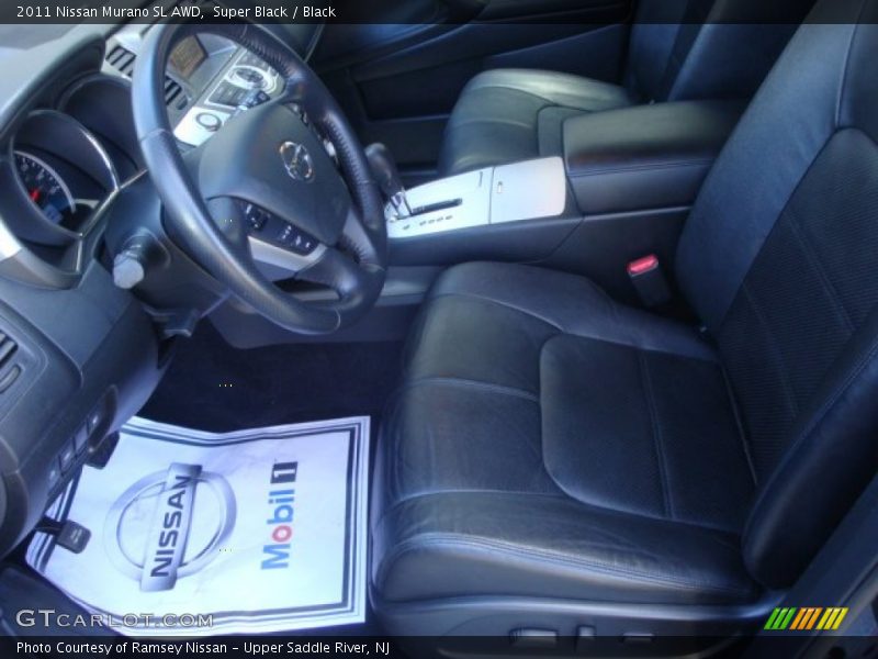 Super Black / Black 2011 Nissan Murano SL AWD