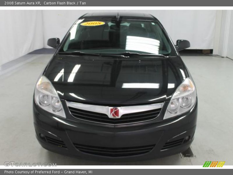 Carbon Flash Black / Tan 2008 Saturn Aura XR