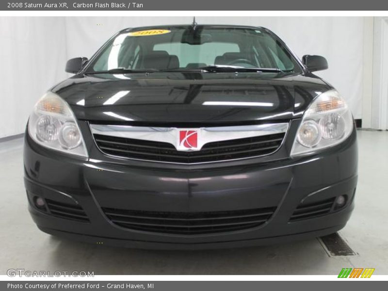 Carbon Flash Black / Tan 2008 Saturn Aura XR