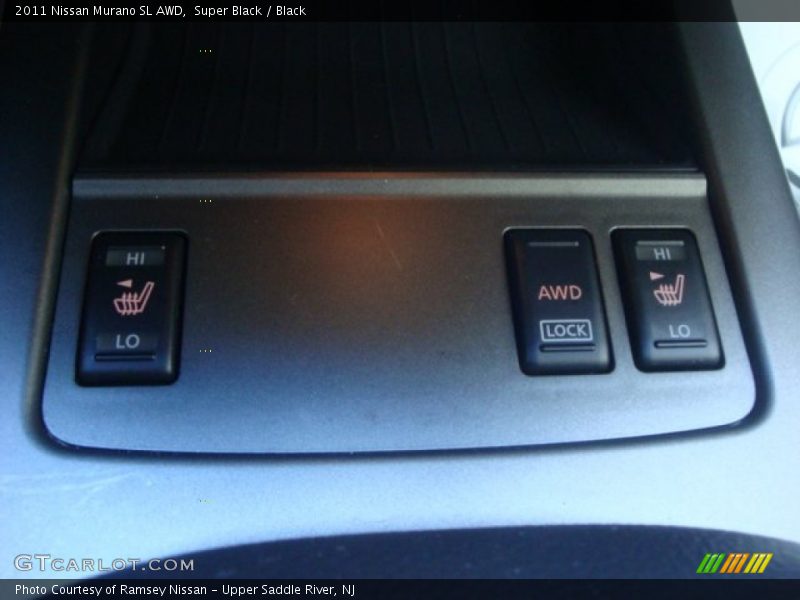 Super Black / Black 2011 Nissan Murano SL AWD