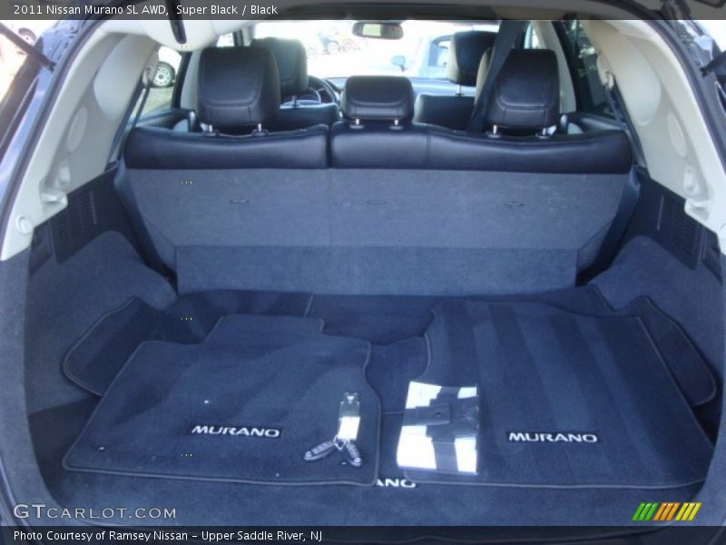 Super Black / Black 2011 Nissan Murano SL AWD