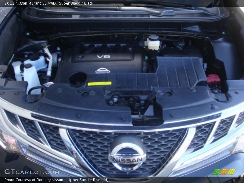 Super Black / Black 2011 Nissan Murano SL AWD