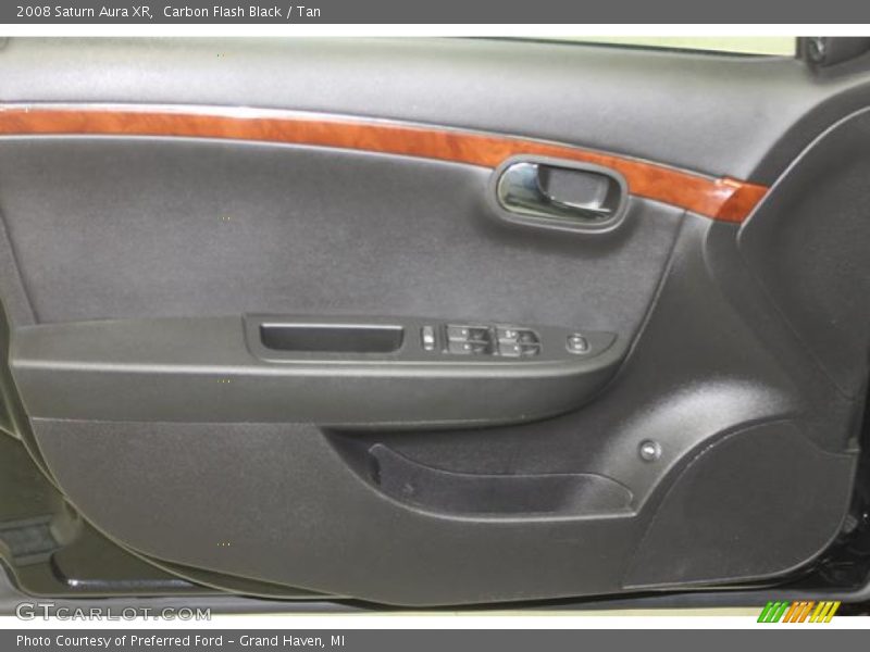 Carbon Flash Black / Tan 2008 Saturn Aura XR