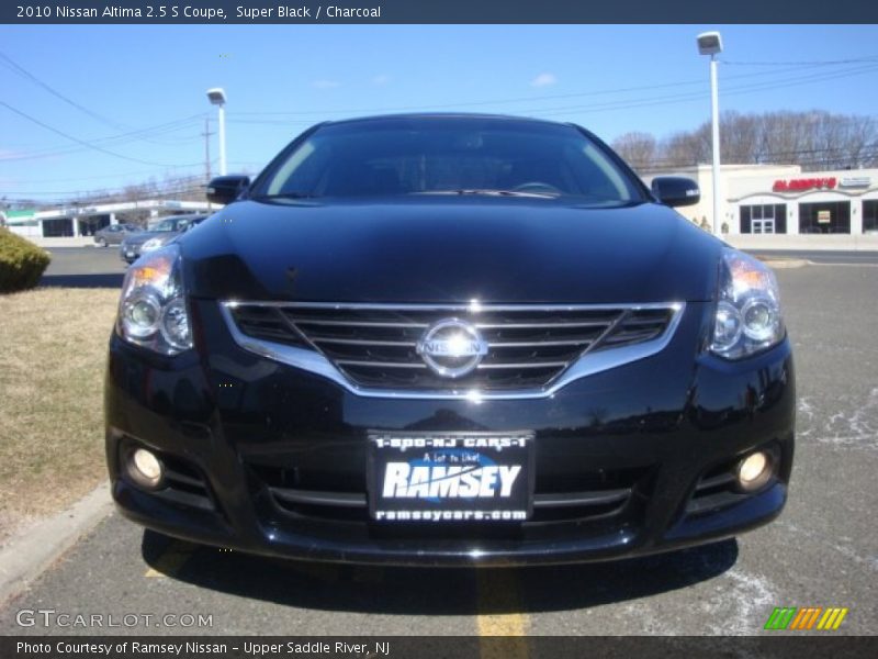 Super Black / Charcoal 2010 Nissan Altima 2.5 S Coupe