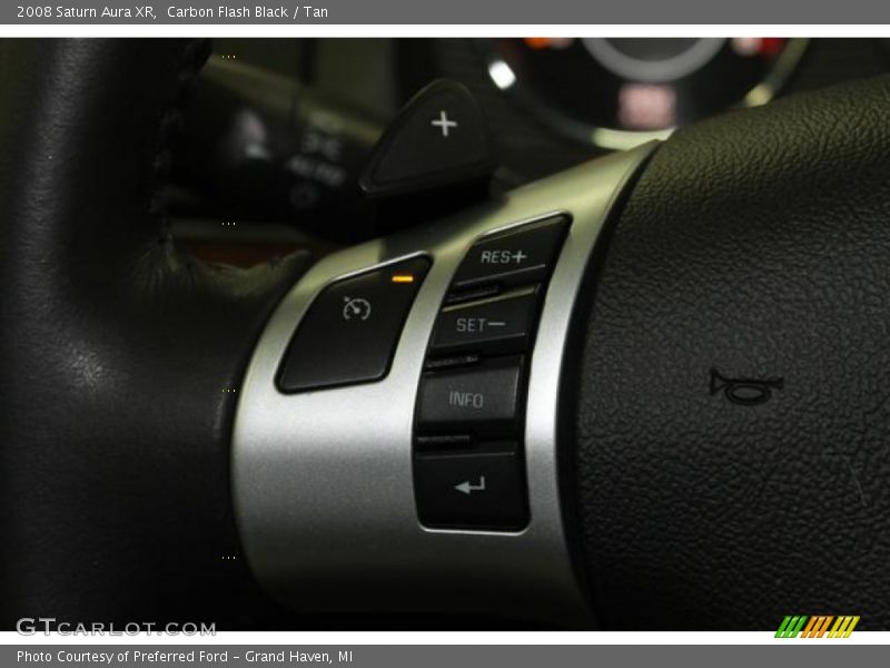 Carbon Flash Black / Tan 2008 Saturn Aura XR