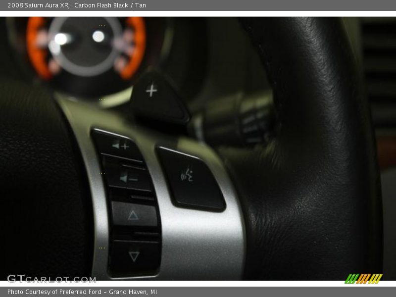 Carbon Flash Black / Tan 2008 Saturn Aura XR