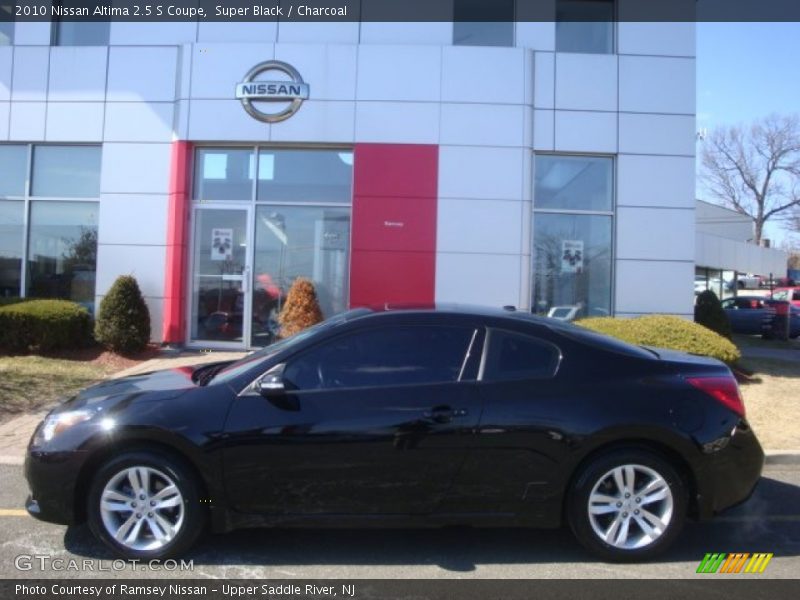 Super Black / Charcoal 2010 Nissan Altima 2.5 S Coupe