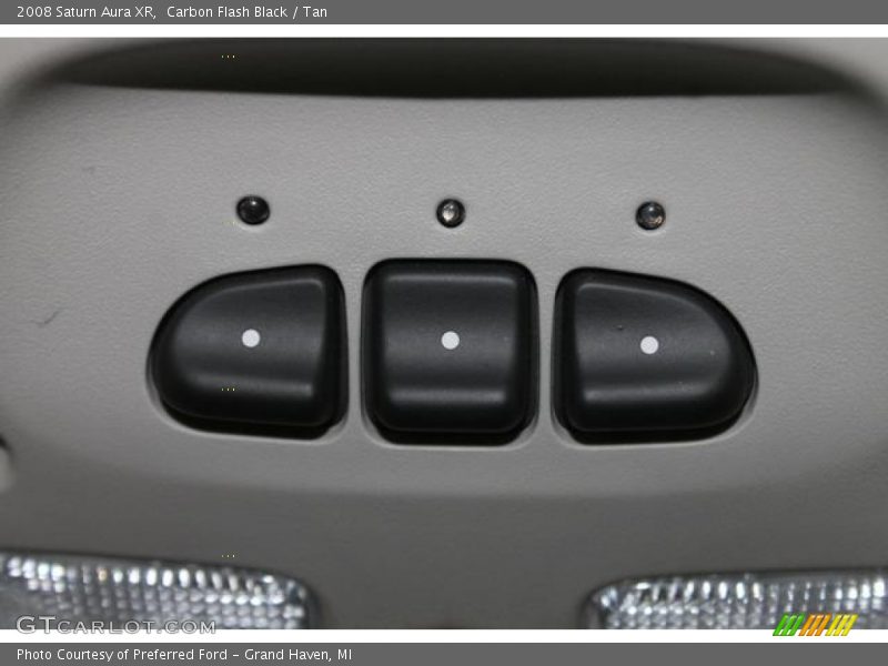 Carbon Flash Black / Tan 2008 Saturn Aura XR