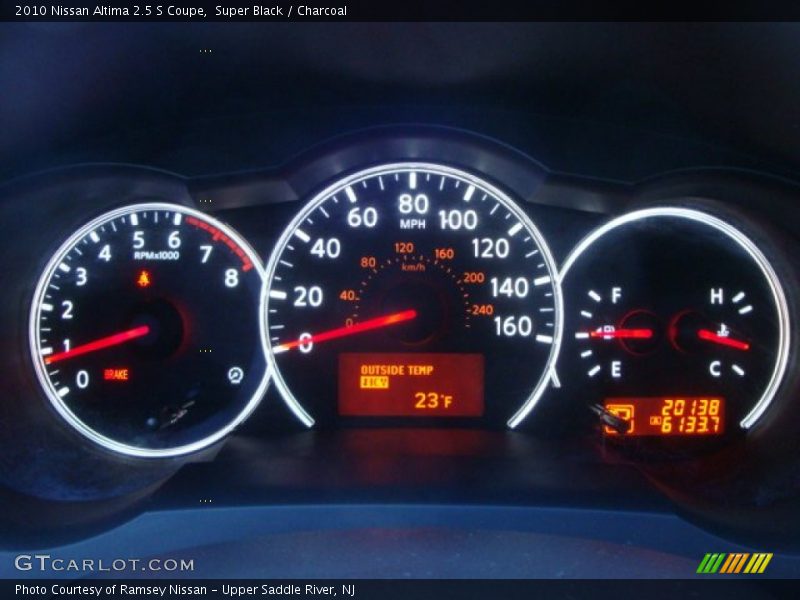 Super Black / Charcoal 2010 Nissan Altima 2.5 S Coupe