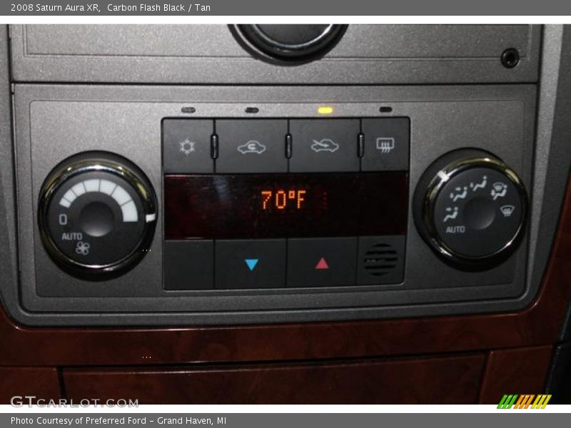 Carbon Flash Black / Tan 2008 Saturn Aura XR