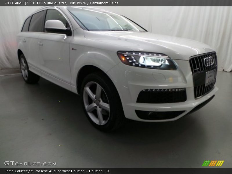 Ibis White / Cardamom Beige 2011 Audi Q7 3.0 TFSI S line quattro