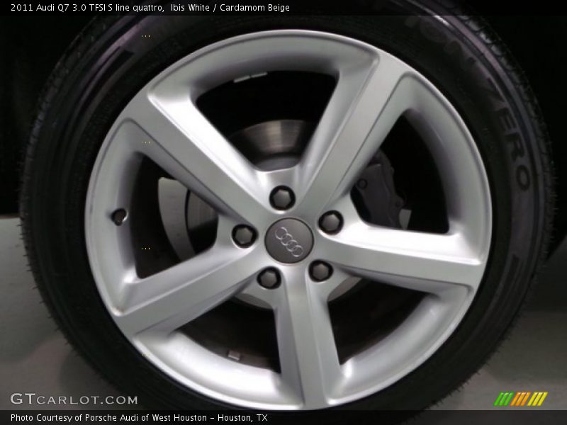 Ibis White / Cardamom Beige 2011 Audi Q7 3.0 TFSI S line quattro
