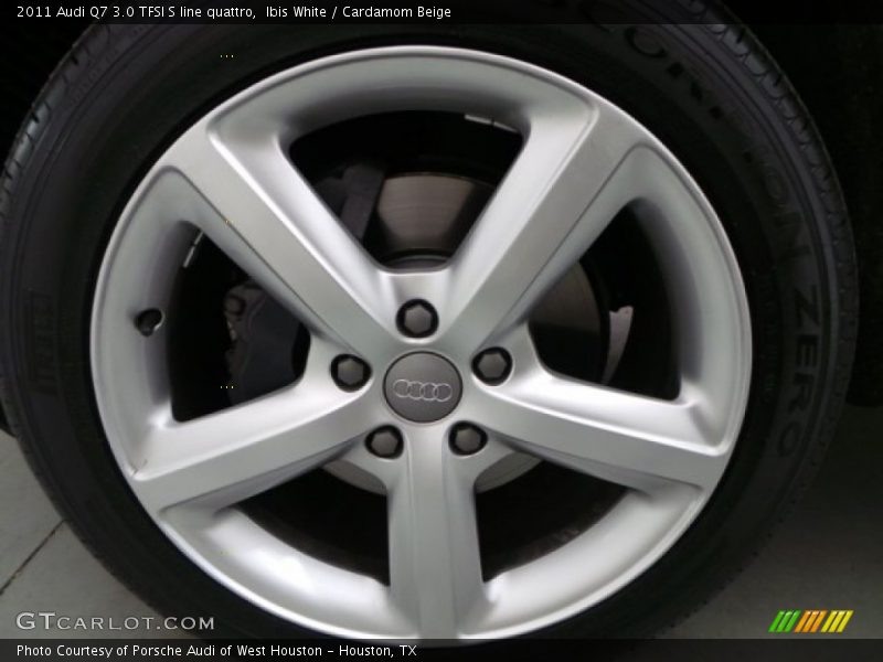 Ibis White / Cardamom Beige 2011 Audi Q7 3.0 TFSI S line quattro