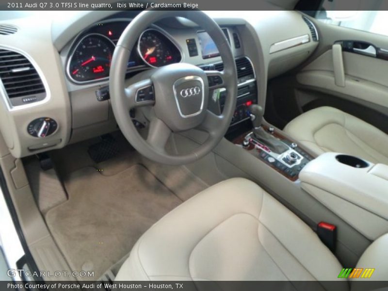 Ibis White / Cardamom Beige 2011 Audi Q7 3.0 TFSI S line quattro