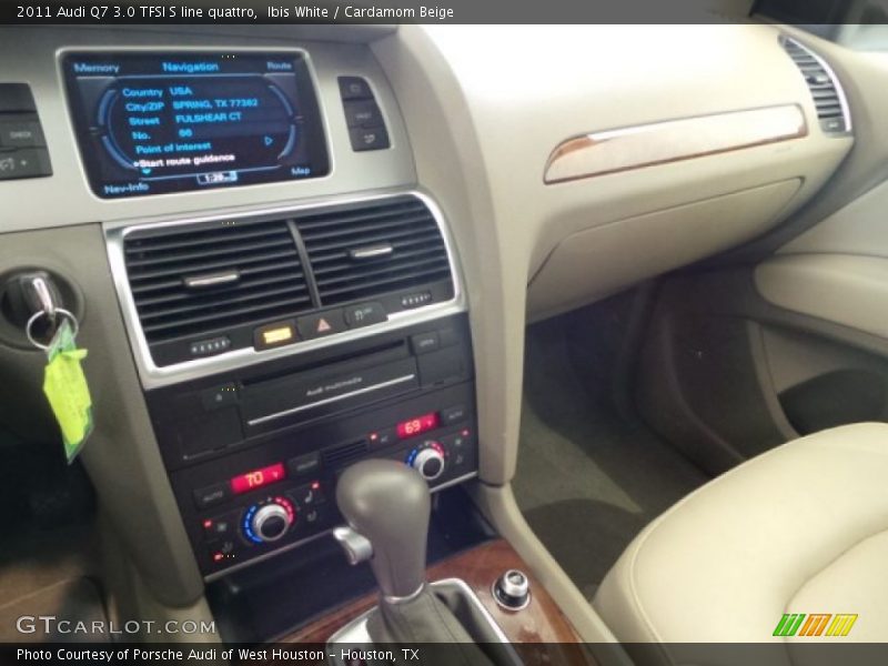 Ibis White / Cardamom Beige 2011 Audi Q7 3.0 TFSI S line quattro