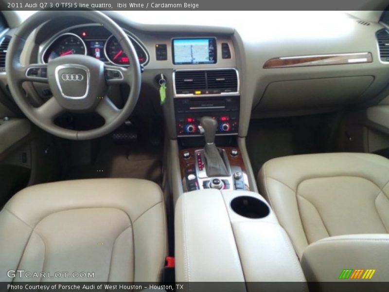 Ibis White / Cardamom Beige 2011 Audi Q7 3.0 TFSI S line quattro