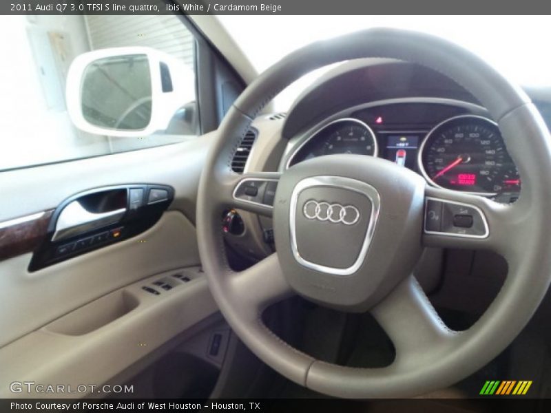 Ibis White / Cardamom Beige 2011 Audi Q7 3.0 TFSI S line quattro