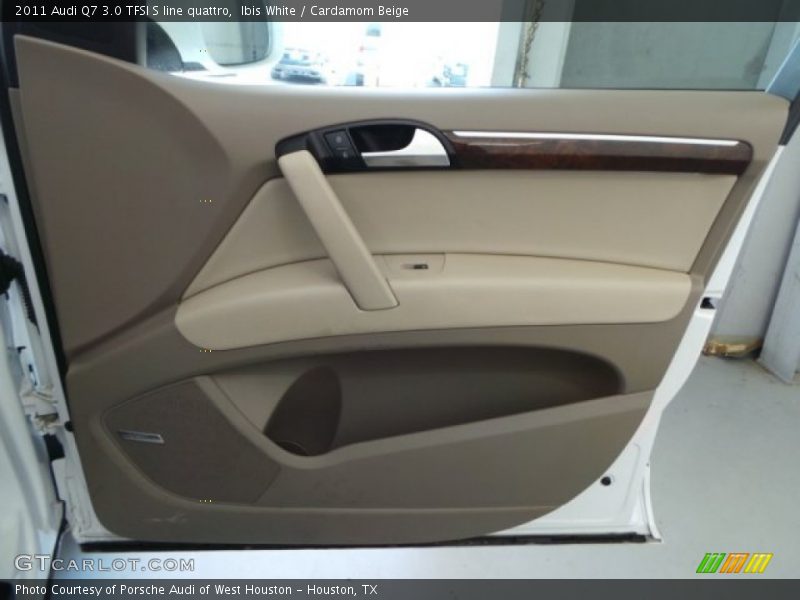 Ibis White / Cardamom Beige 2011 Audi Q7 3.0 TFSI S line quattro