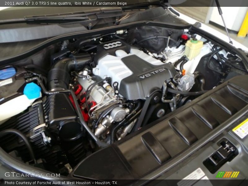 Ibis White / Cardamom Beige 2011 Audi Q7 3.0 TFSI S line quattro